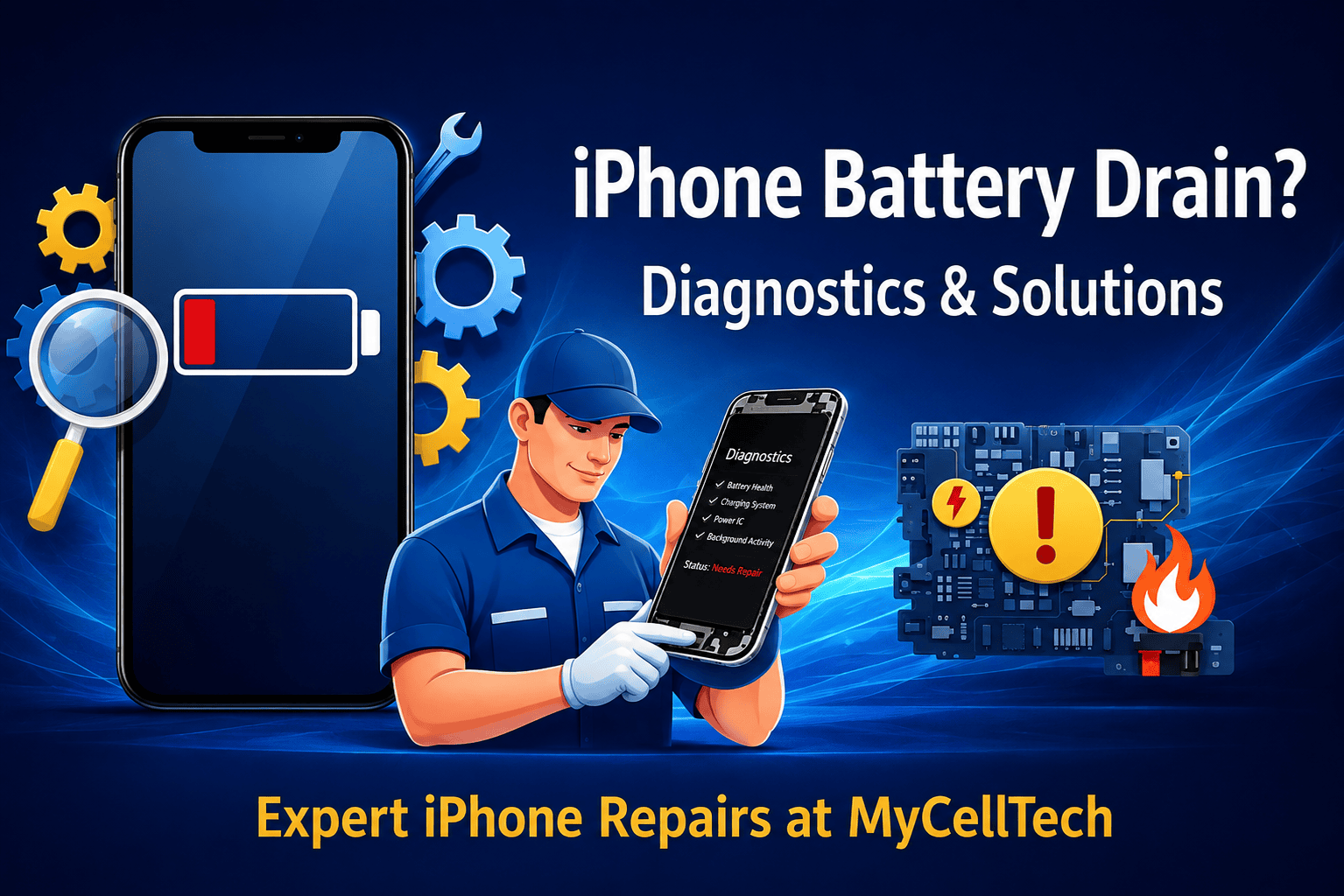 iPhone Battery Drain: Professional Diagnostics and Solutions