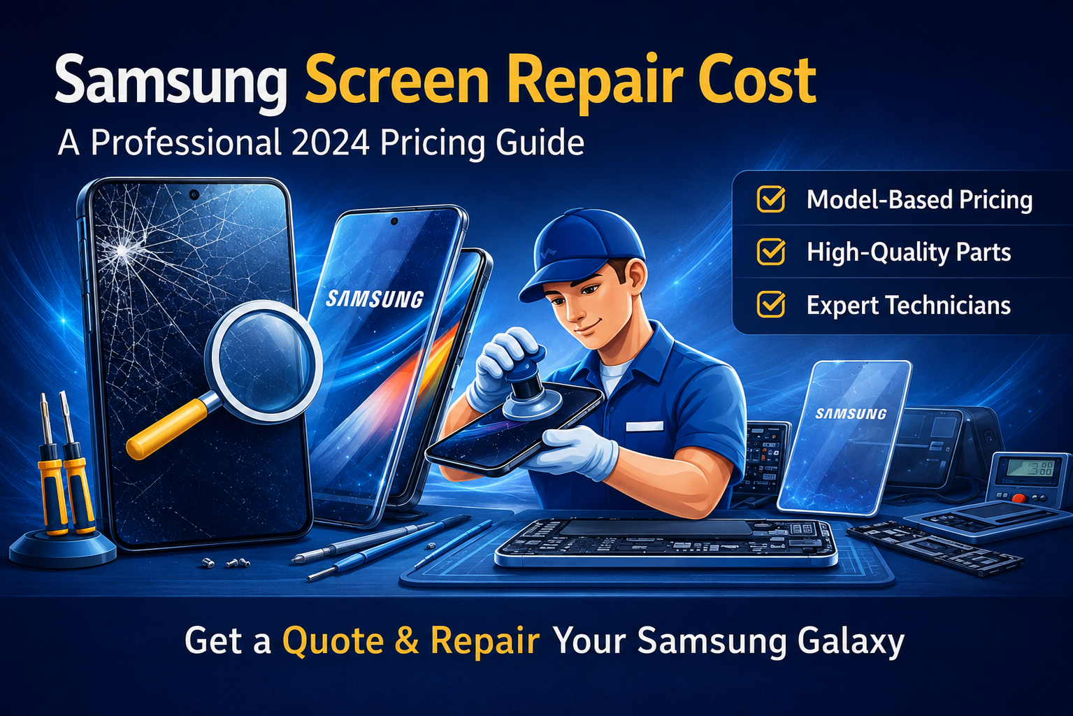 Samsung Screen Repair Cost A Professional 2026 Pricing Guide