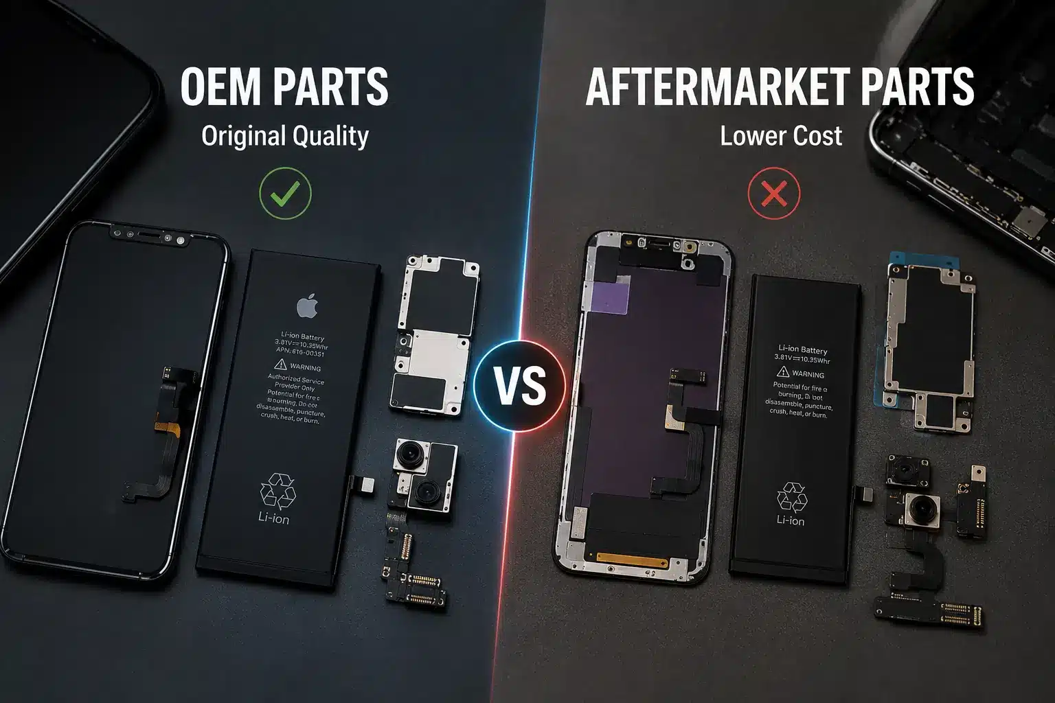OEM vs Aftermarket Phone Parts: Which Is Better for Long-Term Performance?
