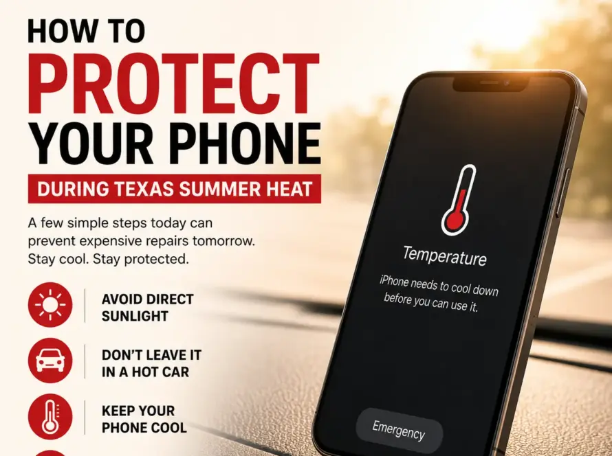 How to Protect Your Phone During Texas Summer Heat